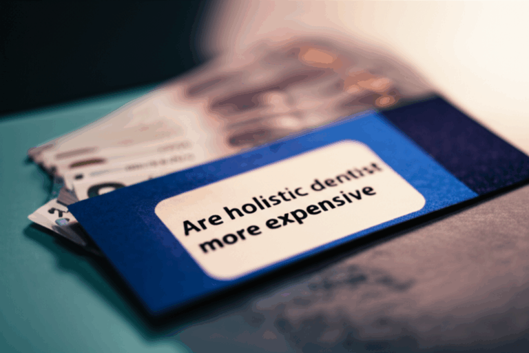Are Holistic Dentists More Expensive Understanding the Costs Value and What to Expect